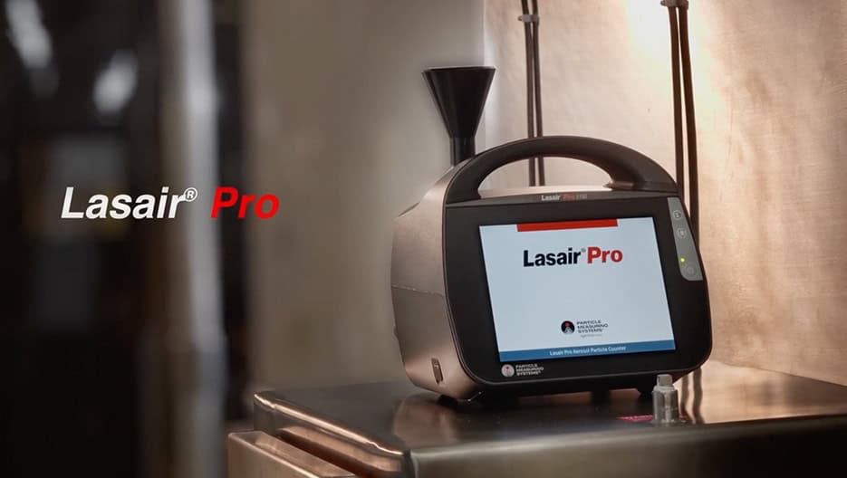 Lasair® Pro Airborne Particle Counter Demo - Highlights of the Mobile Solution from PMS