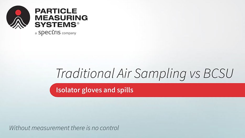 Traditional Air Sampling vs BioCapt® Single-Use: Isolator Gloves and Spills