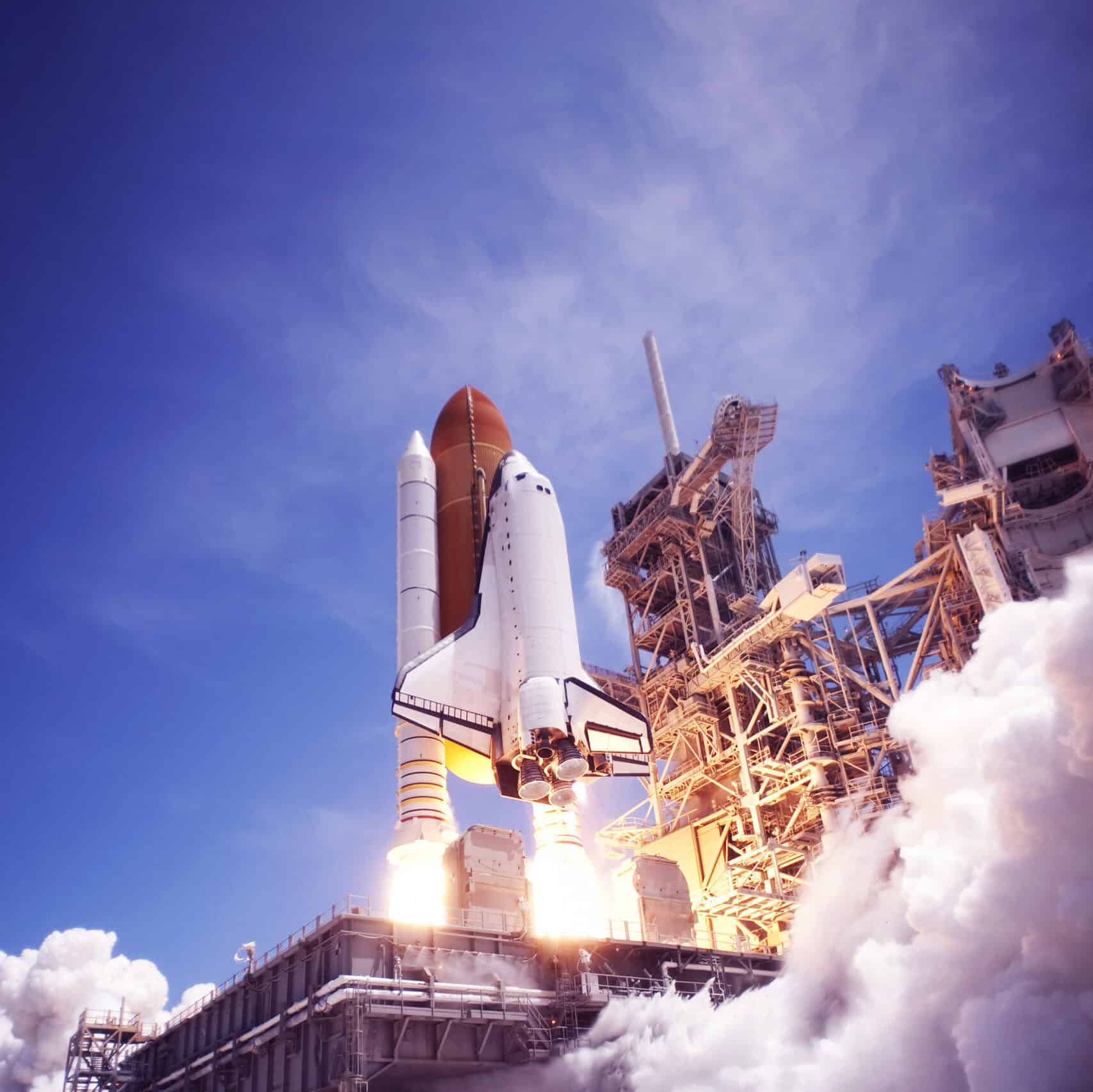 space shuttle launch and need for contamination control in aerospace and defense.