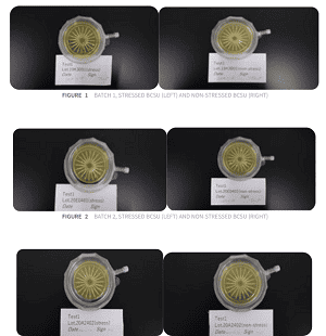 media dehydration of biocapt single use impactor