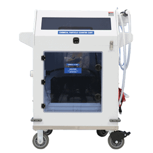 Liquid Particle Sensor Mobile Cart